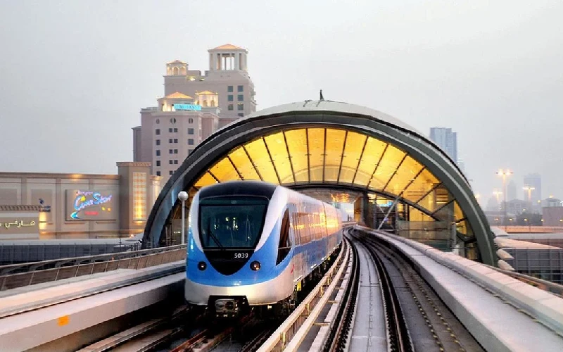 نقشه متروی دبی